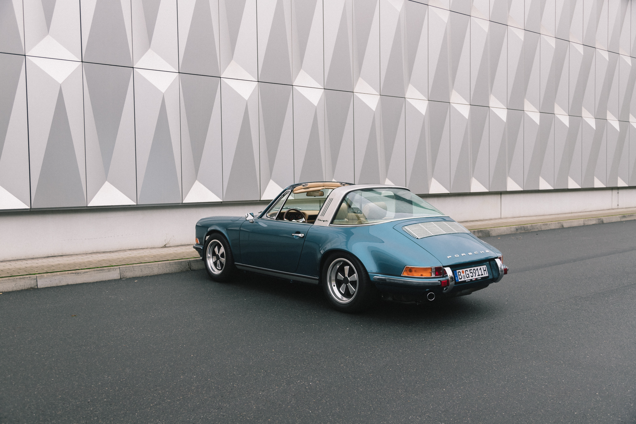 porsche 911 f model Vintage air-cooled Porsche - a classic beauty restored by PrinzipR, showcasing meticulous attention to details.