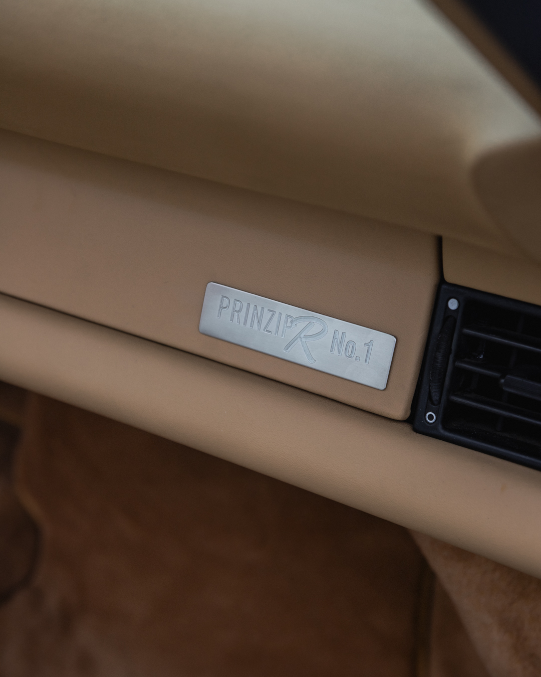 porsche 911 f model Vintage air-cooled Porsche - a classic beauty restored by PrinzipR, showcasing meticulous attention to details.