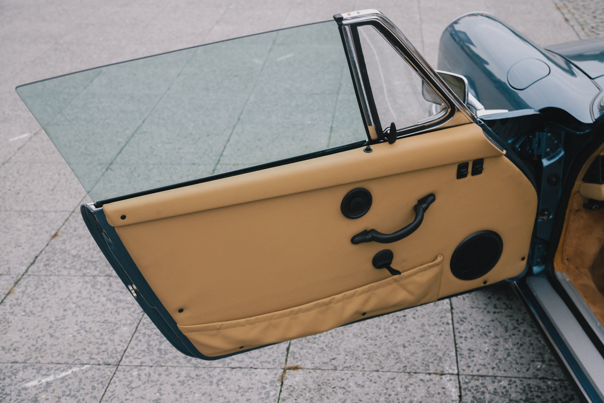 porsche 911 f model Vintage air-cooled Porsche - a classic beauty restored by PrinzipR, showcasing meticulous attention to details.