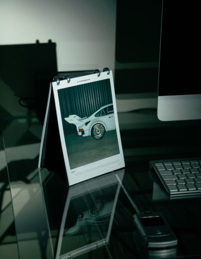 Carphiles 2025 Classic Car Calendar featuring a classic Porsche 911, symbolizing timeless sports car heritage"